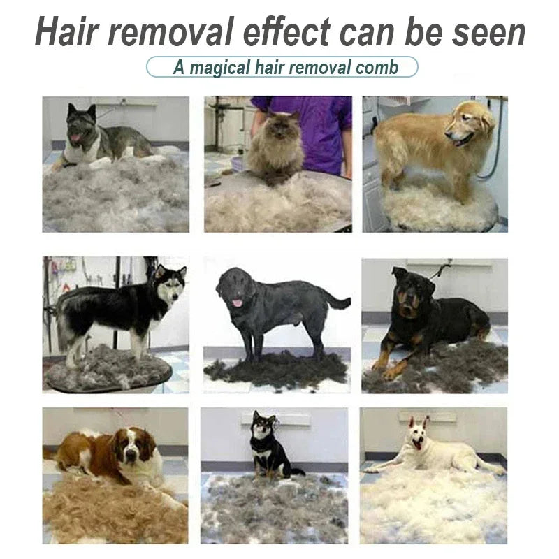 Fur-Free Pet Grooming Brush