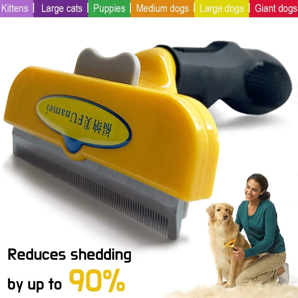 Fur-Free Pet Grooming Brush